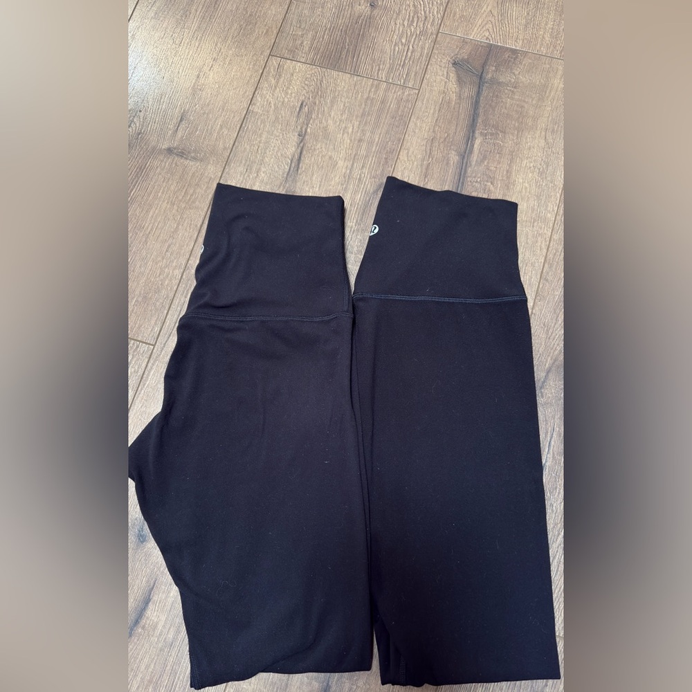 2 pair Align high rise Leggings